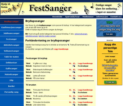 festsanger.info