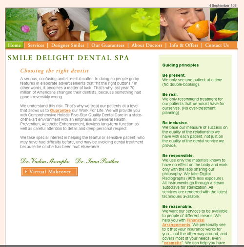 smiledelightdentalspa.com