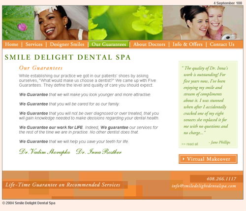 smiledelightdentalspa.com